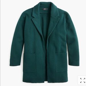 Jcrew Open Front Sweater Blazer Size Small